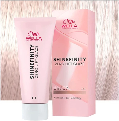 Wella Professional Shinefinity Zero Lift Glaze - 09/07 60ml - Very Light Blonde Natural Brown főképe
